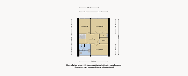 Floorplan - Thedingecamp 59, 7824 GT Emmen